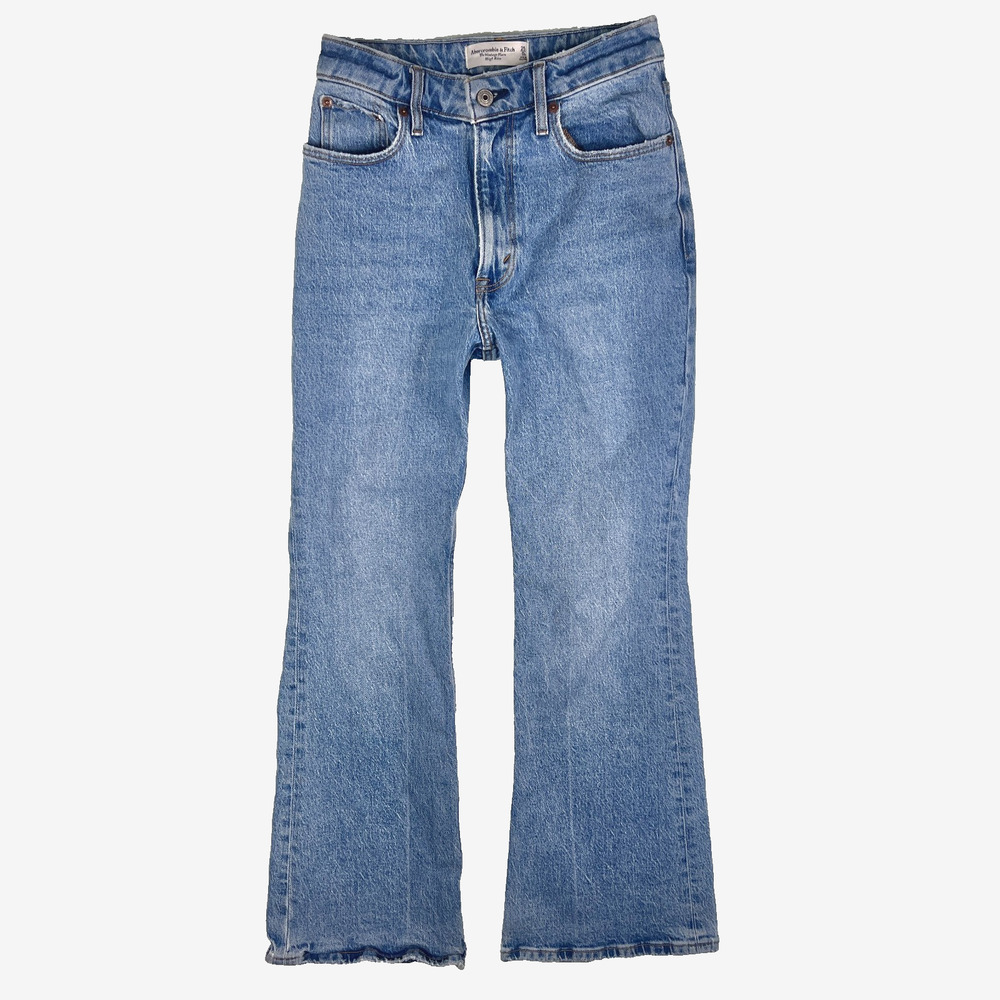 Abercrombie & Fitch Jeans 25 0 S Curve Love Vintage Flare High Rise Y2K Boho